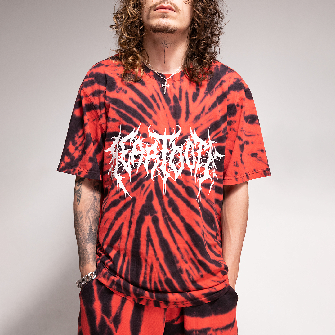BEARTOOTH x SHIBORI V3 SWIRL DYE TEE