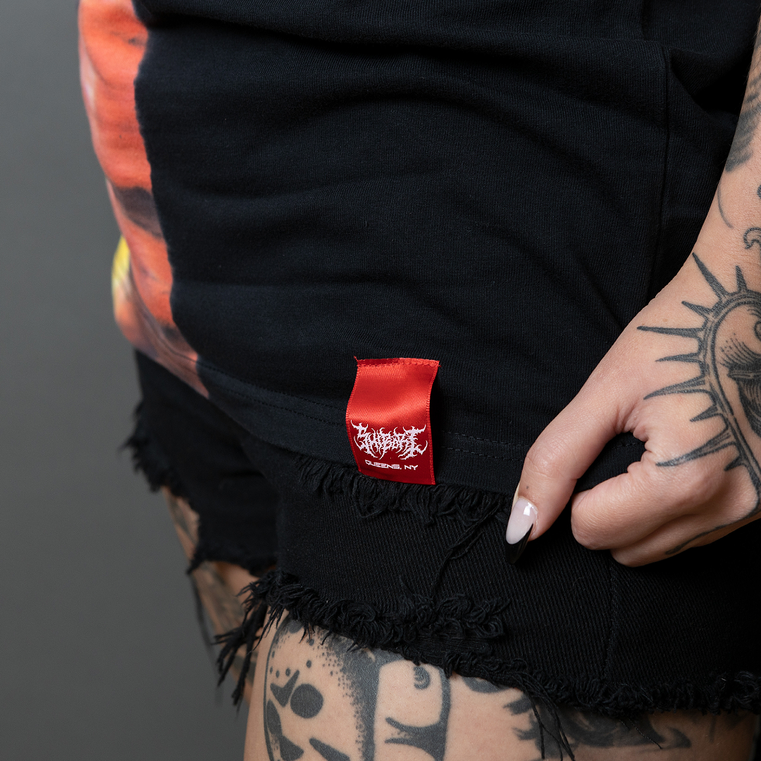 SHIBORI STAPLES™ SPLIT DYE TEE