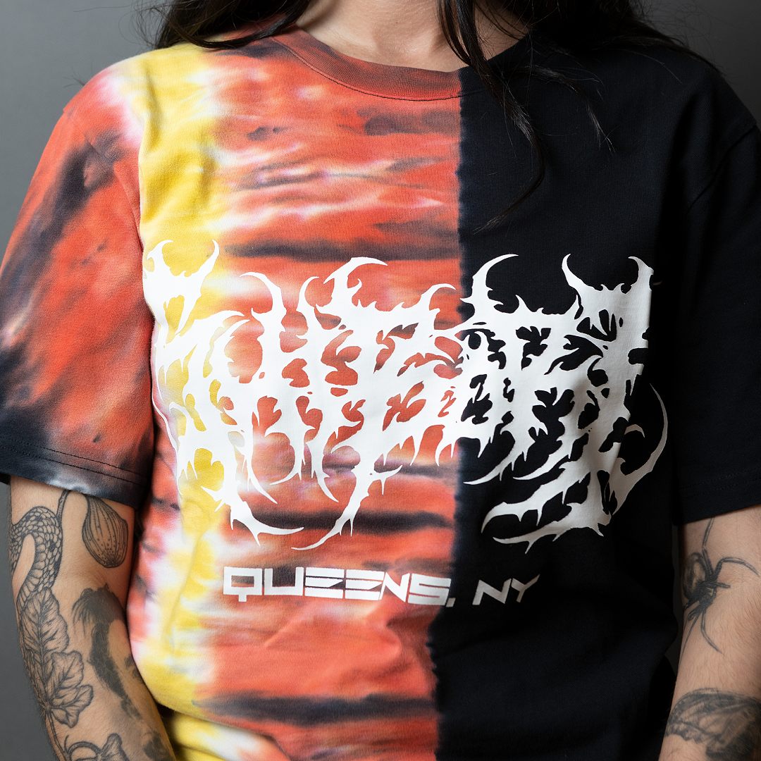 SHIBORI STAPLES™ SPLIT DYE TEE