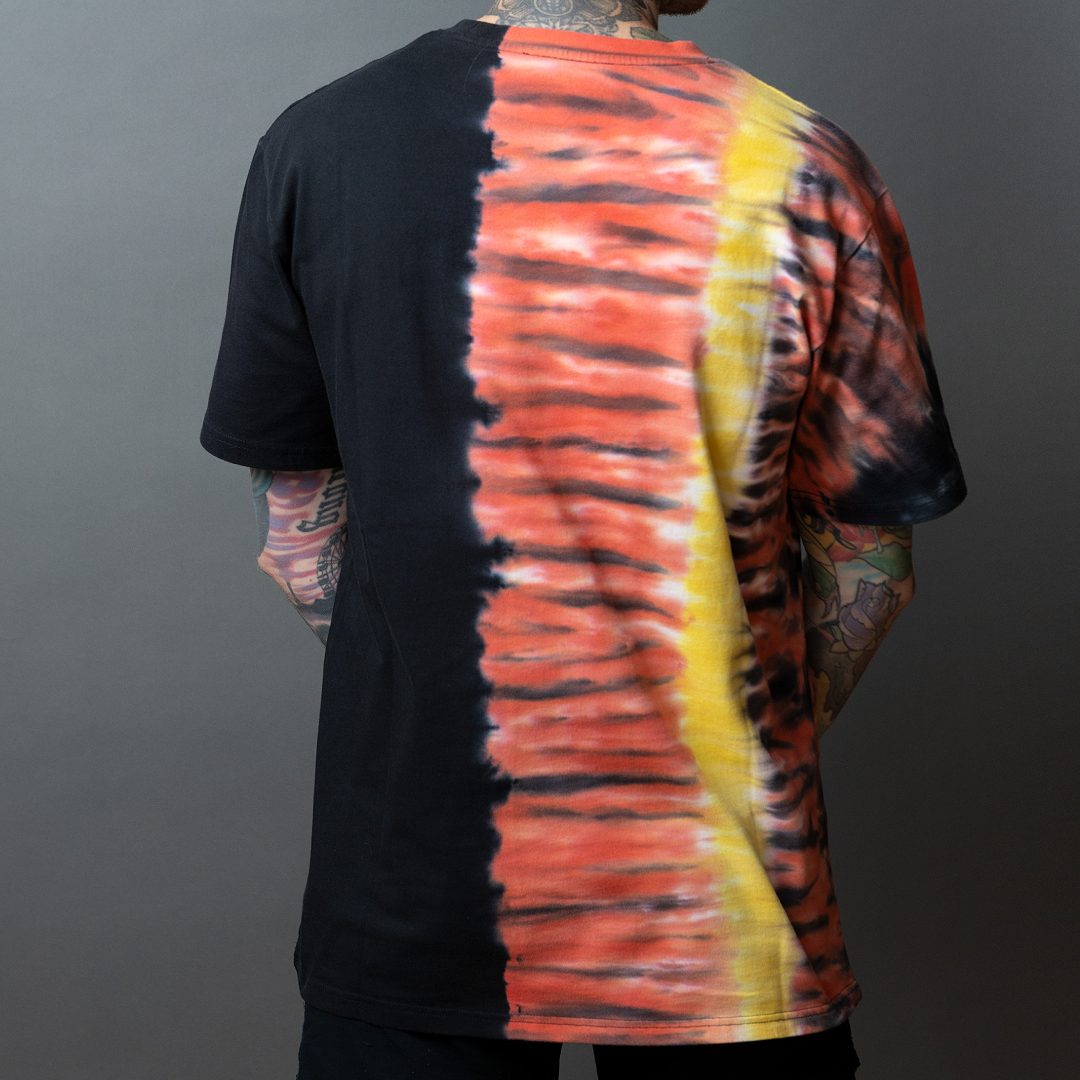 SHIBORI STAPLES™ SPLIT DYE TEE