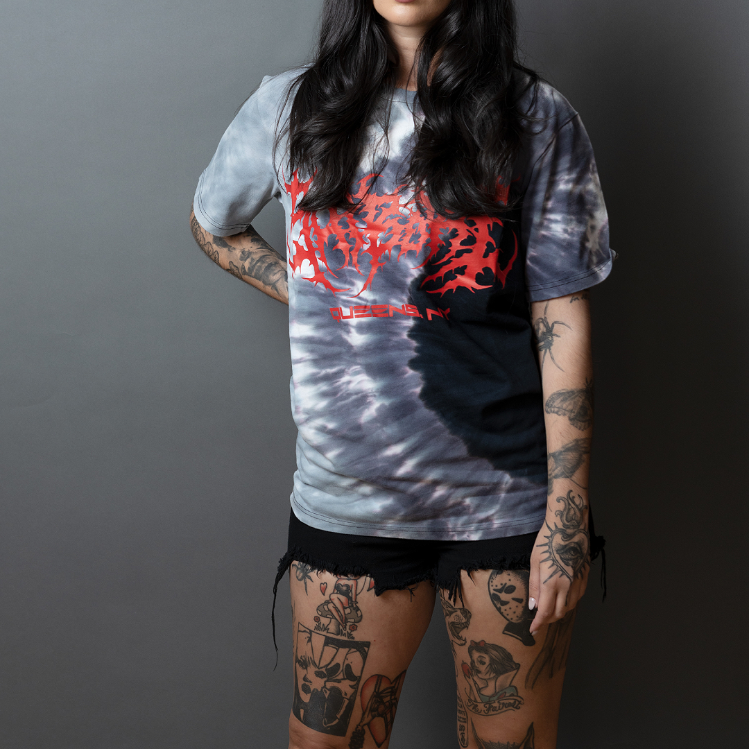 SHIBORI STAPLES™ SWIRL DYE TEE