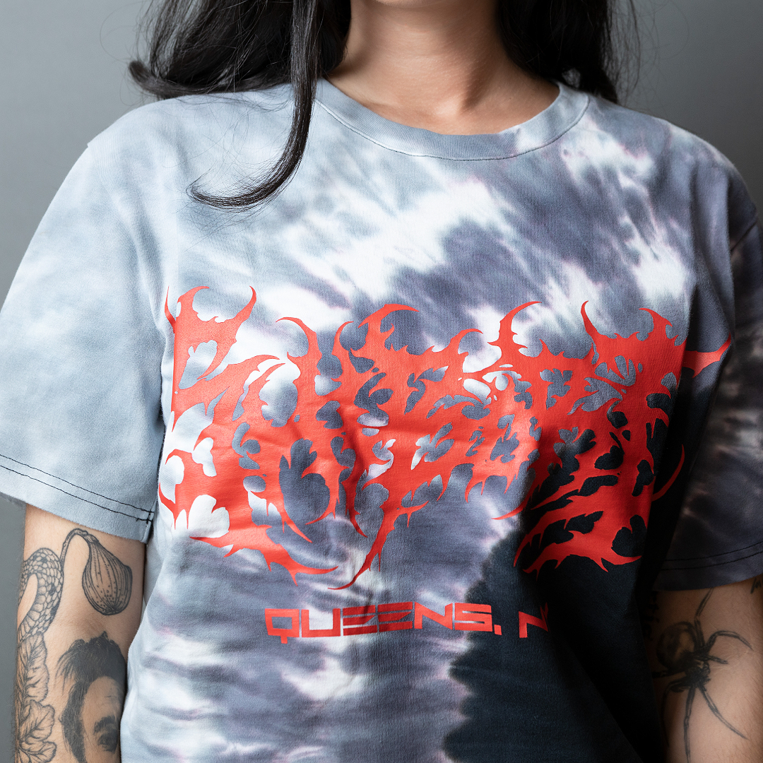 SHIBORI STAPLES™ SWIRL DYE TEE
