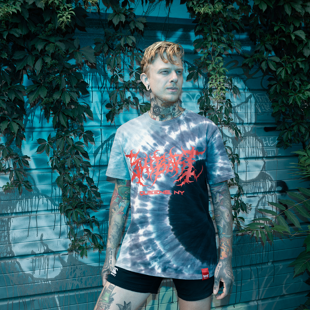 SHIBORI STAPLES™ SWIRL DYE TEE