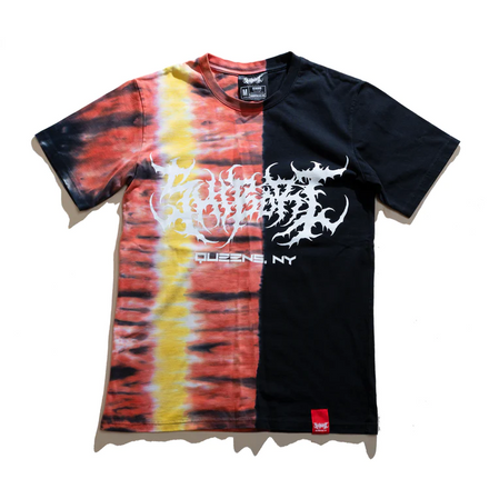 SHIBORI STAPLES™ SPLIT DYE TEE