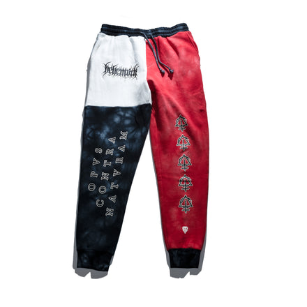 BEHEMOTH x SHIBORI PATCHWORK JOGGERS