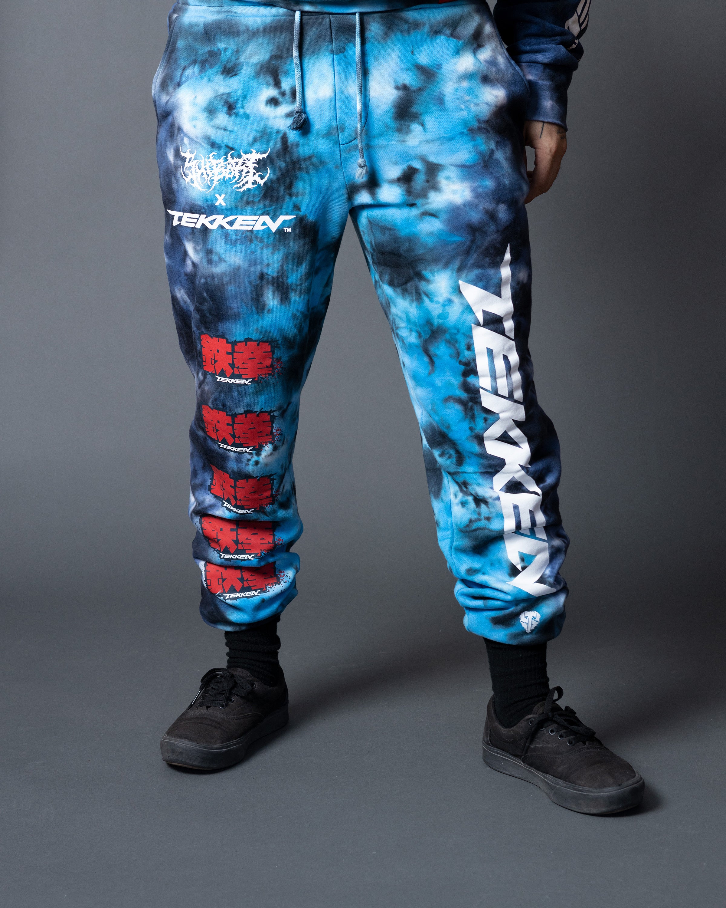 TEKKEN™ KAZUYA x SHIBORI JOGGERS