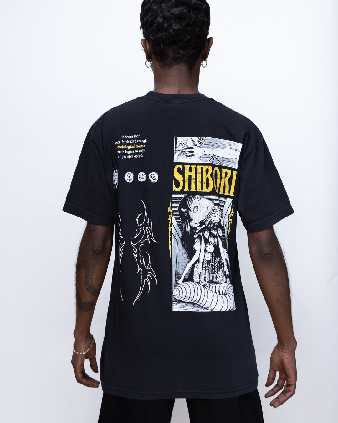 SHIBORI THREADS X JUNJI ITO MANIAC - TRAUMA TEE – Shibori Threads