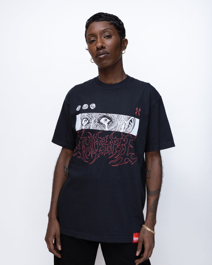 SHIBORI THREADS X JUNJI ITO MANIAC - AM I BEAUTIFUL TEE