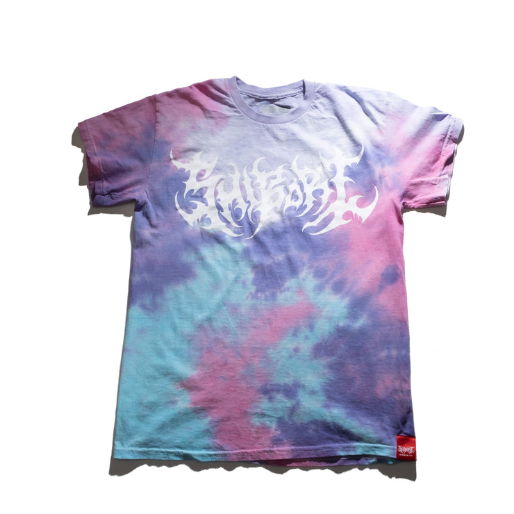SHIBORI THREADS COTTON CANDY LOGO TEE