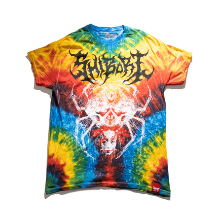 SHIBORI THREADS WIDOW RAINBOW TEE