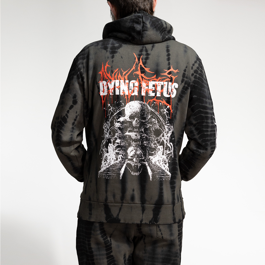 DYING FETUS X SHIBORI V2 HOODIE