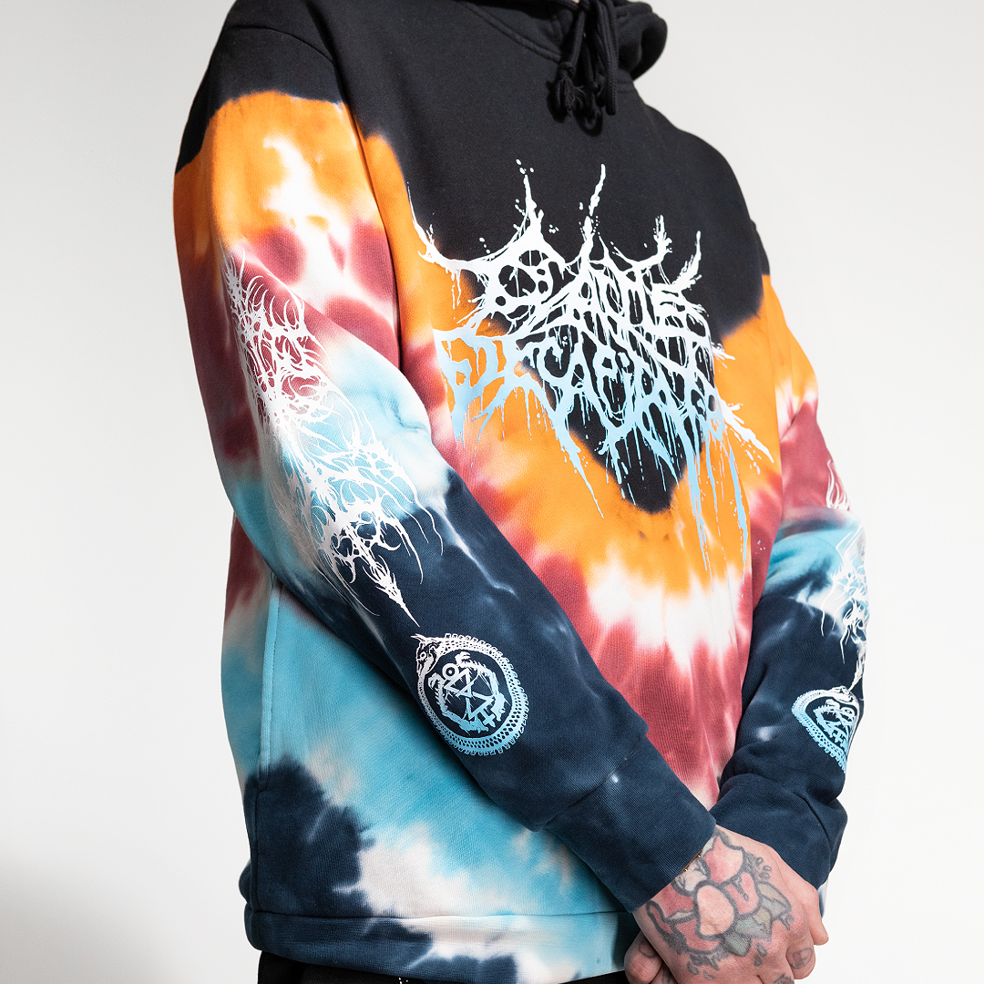 CATTLE DECAPITATION X SHIBORI HOODIE