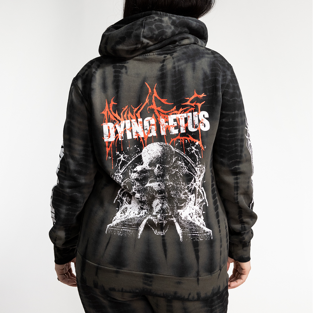 DYING FETUS X SHIBORI V2 HOODIE