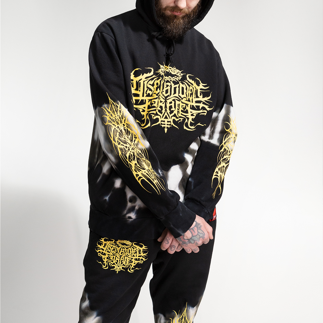 DISEMBODIED TYRANT X SHIBORI HOODIE