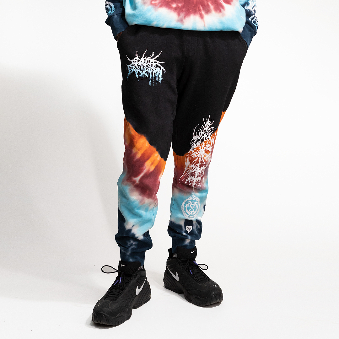 CATTLE DECAPITATION x SHIBORI JOGGERS