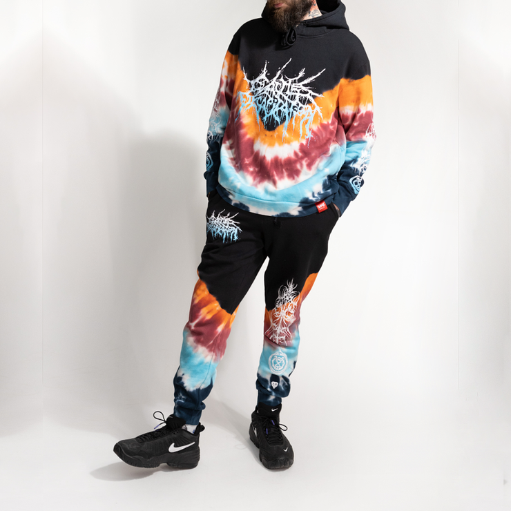 CATTLE DECAPITATION x SHIBORI JOGGERS