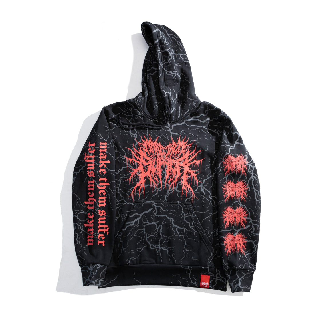 MAKE THEM SUFFER x SHIBORI V2 HOODIE – Shibori Threads MAKE THEM SUFFER x SHIBORI V2 HOODIE – Shibori Threads