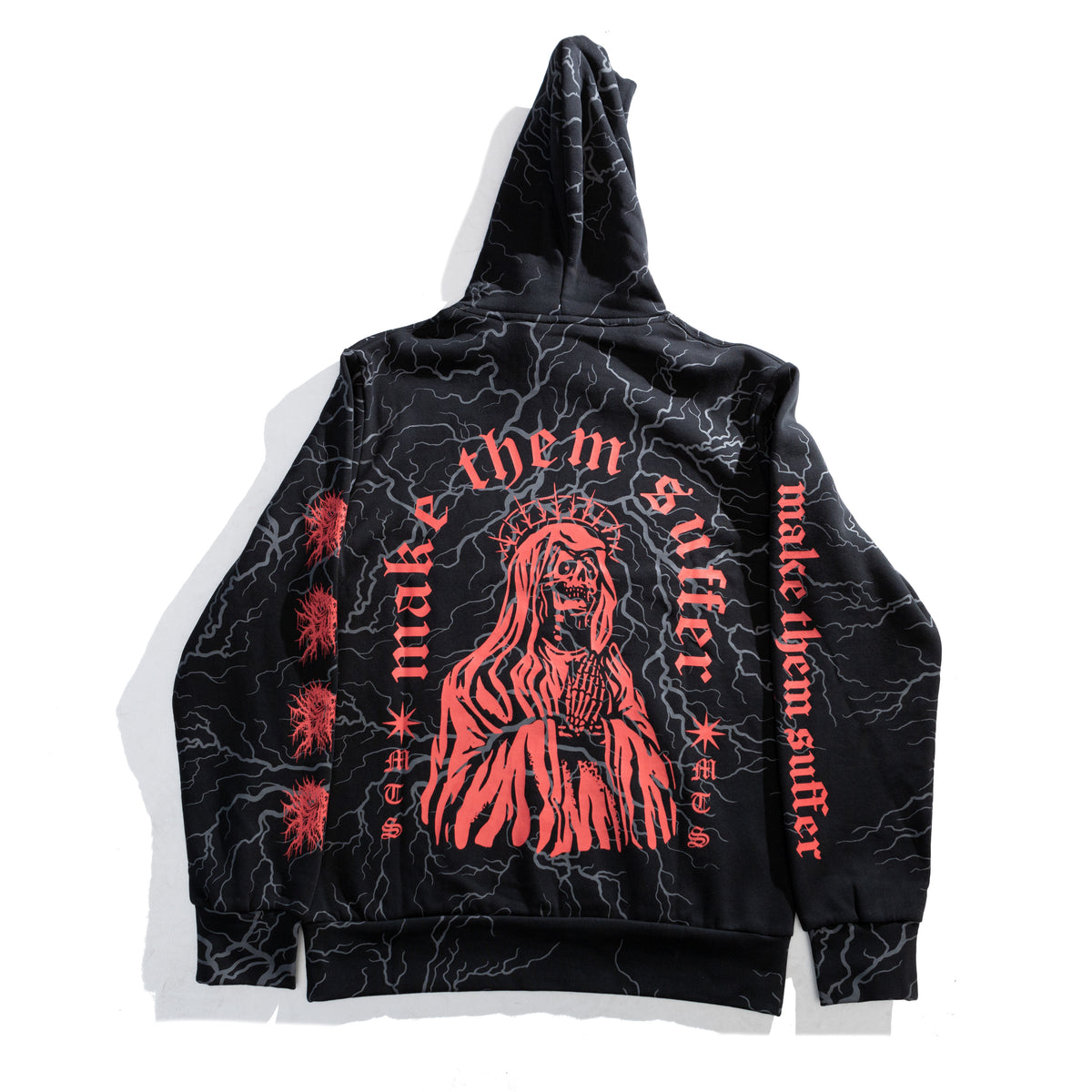 MAKE THEM SUFFER x SHIBORI V2 HOODIE – Shibori Threads