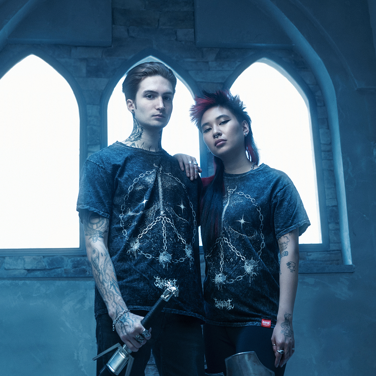 SHIBORI BASICS™ MINERAL GRAPHIC TEE