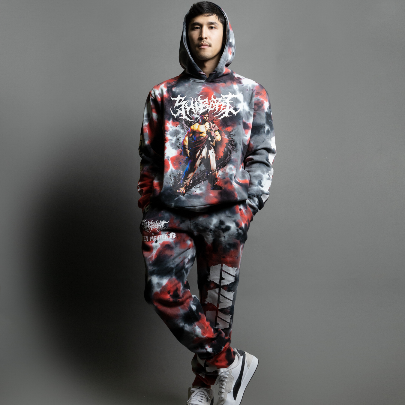 STREETFIGHTER™ RYU x SHIBORI HOODIE – Shibori Threads