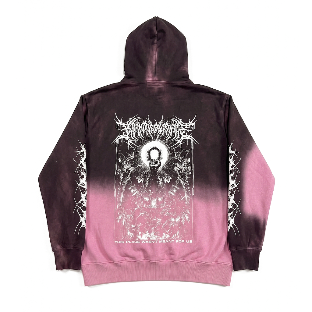 BRAND OF SACRIFICE x SHIBORI THIS PLACE WASN'T MEANT FOR US HOODIE