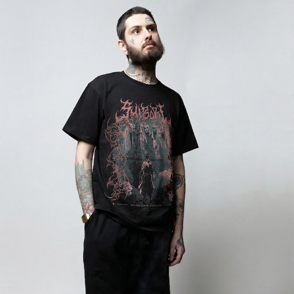 SHIBORI THREADS 'SHADOW' TEE – Shibori Threads