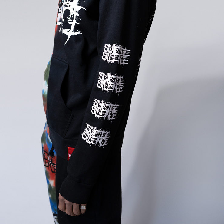 SUICIDE SILENCE x SHIBORI HOODIE