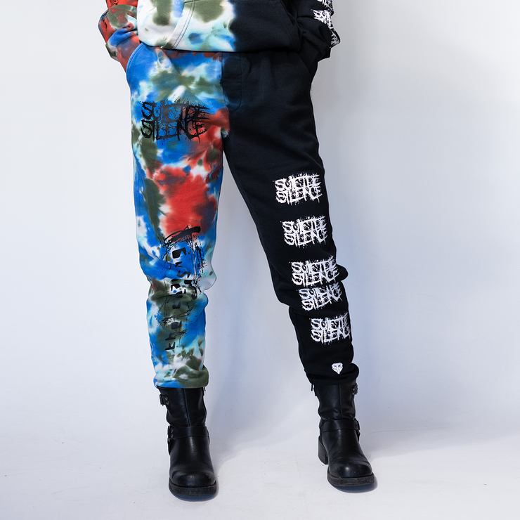 SUICIDE SILENCE x SHIBORI JOGGERS