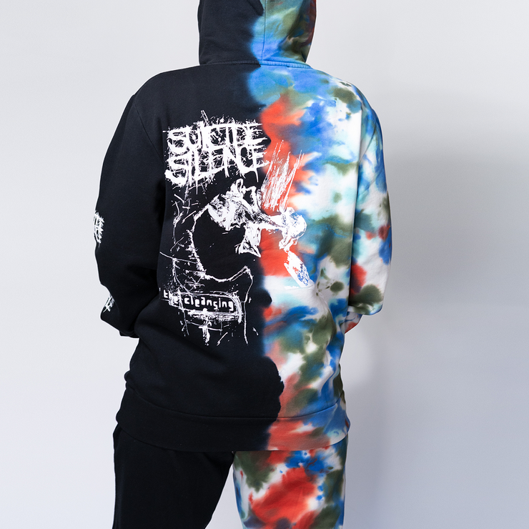 SUICIDE SILENCE x SHIBORI HOODIE