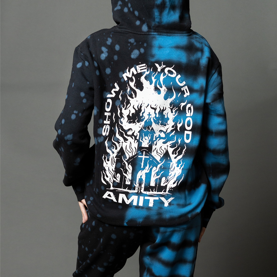 THE AMITY AFFLICTION x SHIBORI HOODIE