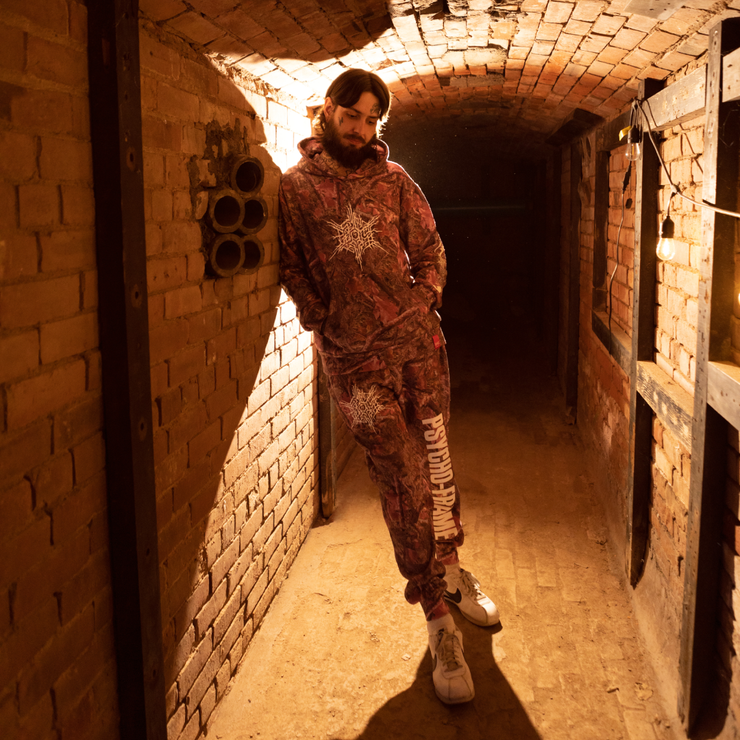 PSYCHO-FRAME x SHIBORI JOGGERS