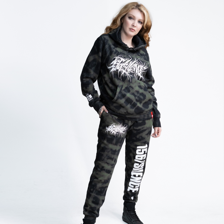 156/SILENCE x SHIBORI HOODIE
