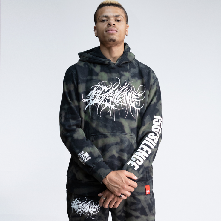 156/SILENCE x SHIBORI HOODIE