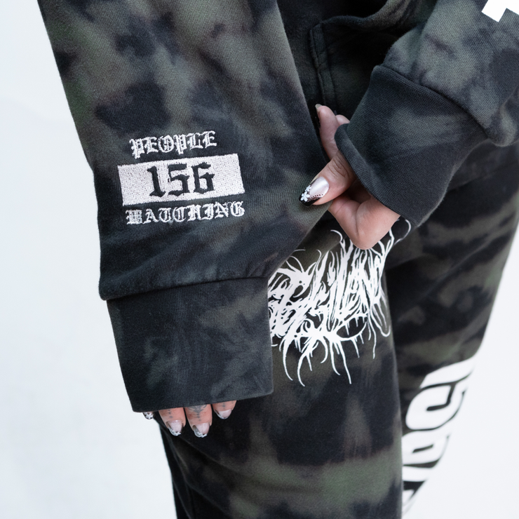 156/SILENCE x SHIBORI HOODIE
