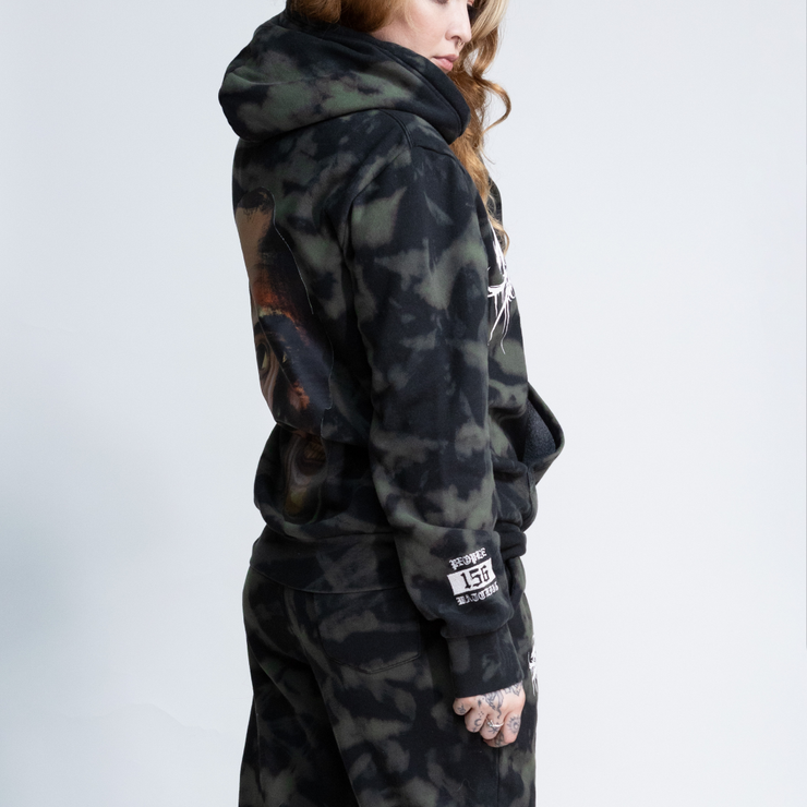 156/SILENCE x SHIBORI HOODIE