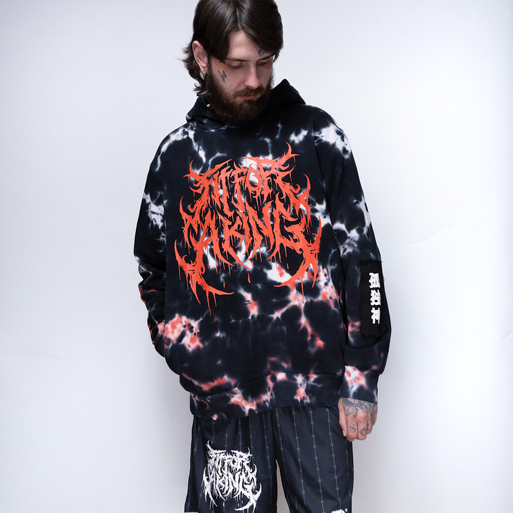 FIT FOR A KING X SHIBORI LONELY GOD HOODIE