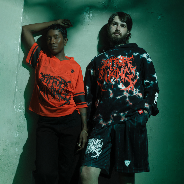 FIT FOR A KING x SHIBORI LONELY GOD SHORTS