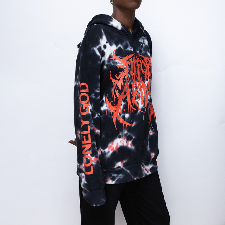 FIT FOR A KING X SHIBORI LONELY GOD HOODIE