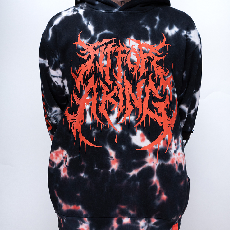 FIT FOR A KING X SHIBORI LONELY GOD HOODIE