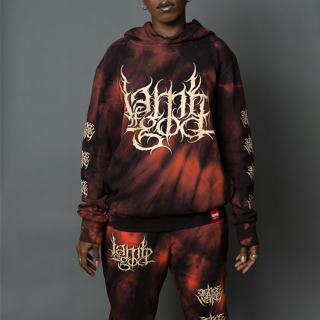 LAMB OF GOD x SHIBORI HOODIE