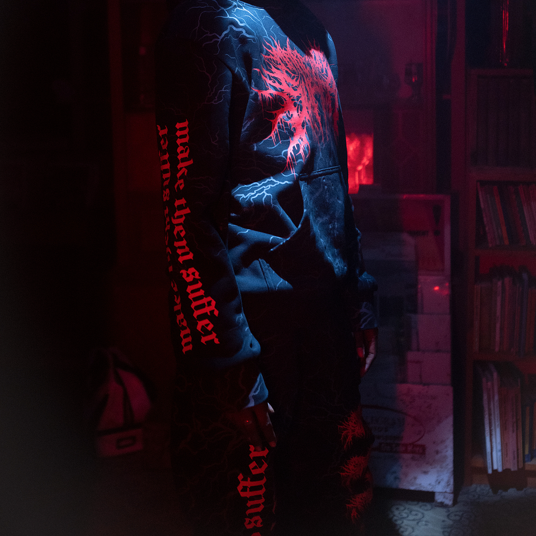 MAKE THEM SUFFER x SHIBORI V2 HOODIE – Shibori Threads
