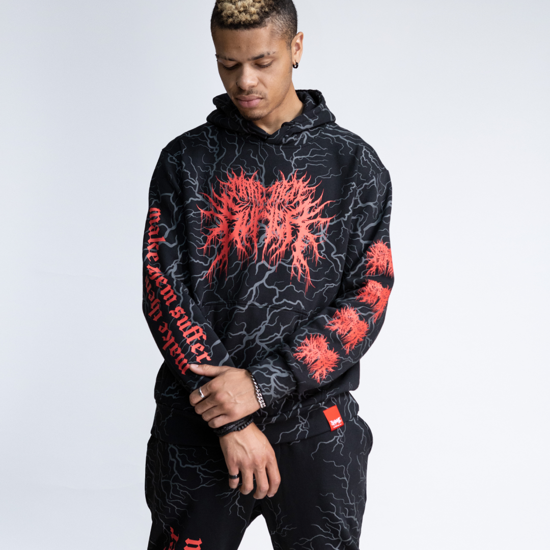 MAKE THEM SUFFER x SHIBORI V2 HOODIE – Shibori Threads