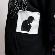 PRESIDENT X SHIBORI LAYERED HOODIE