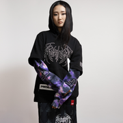 PRESIDENT X SHIBORI LAYERED HOODIE
