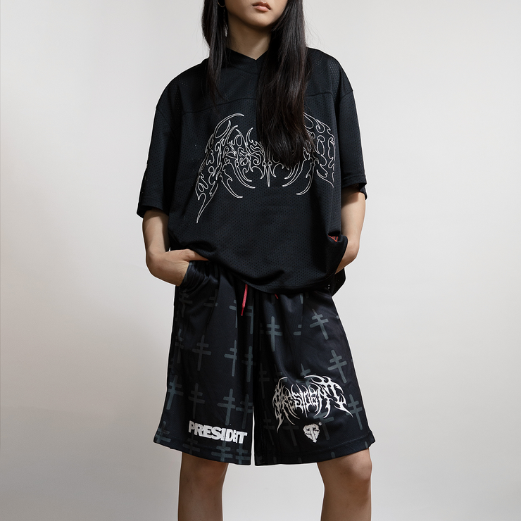 PRESIDENT x SHIBORI SHORTS