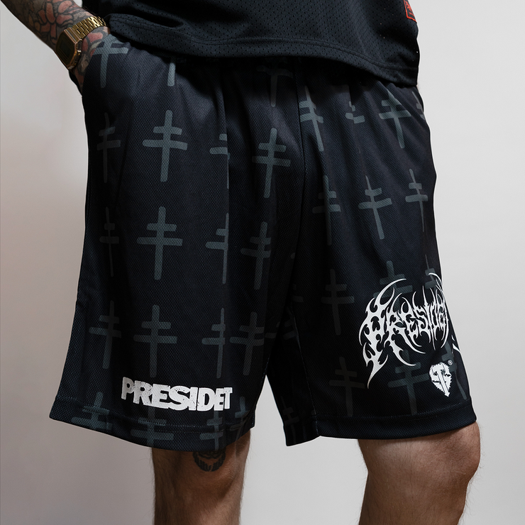 PRESIDENT x SHIBORI SHORTS