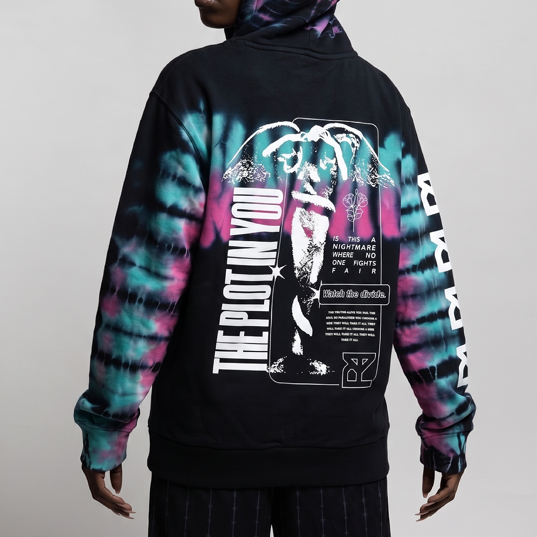THE PLOT IN YOU V3 x SHIBORI HOODIE – Shibori Threads