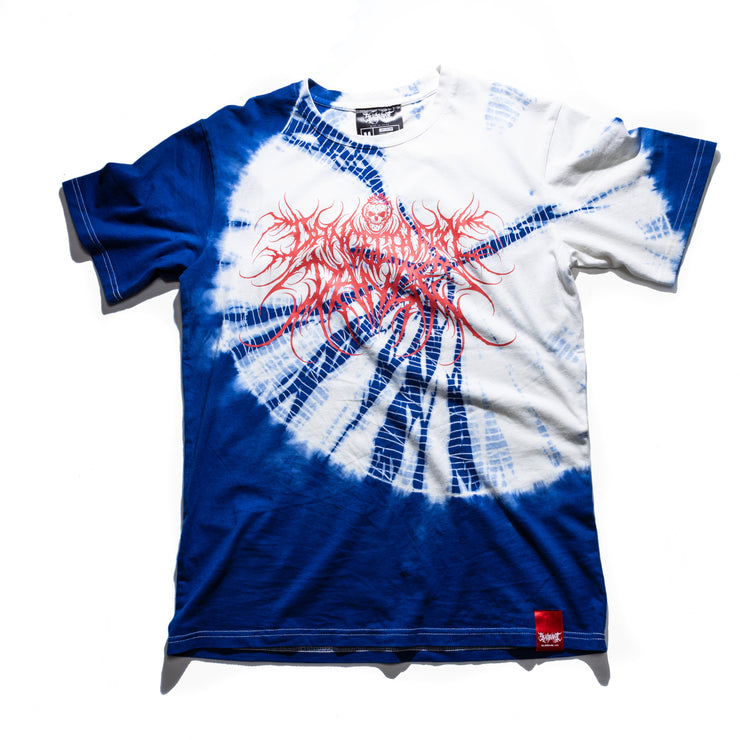 DANCE OR DIE グラフィックTシャツ DANCE GAVIN DANCE x SHIBORI SPLIT DYE TEE – Shibori Threads