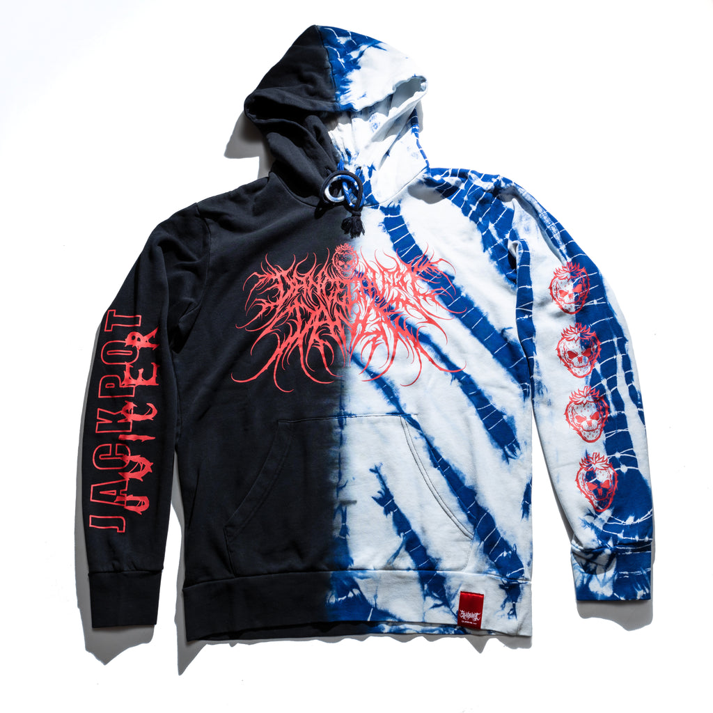 DANCE GAVIN DANCE x SHIBORI SPLIT DYE HOODIE – Shibori Threads