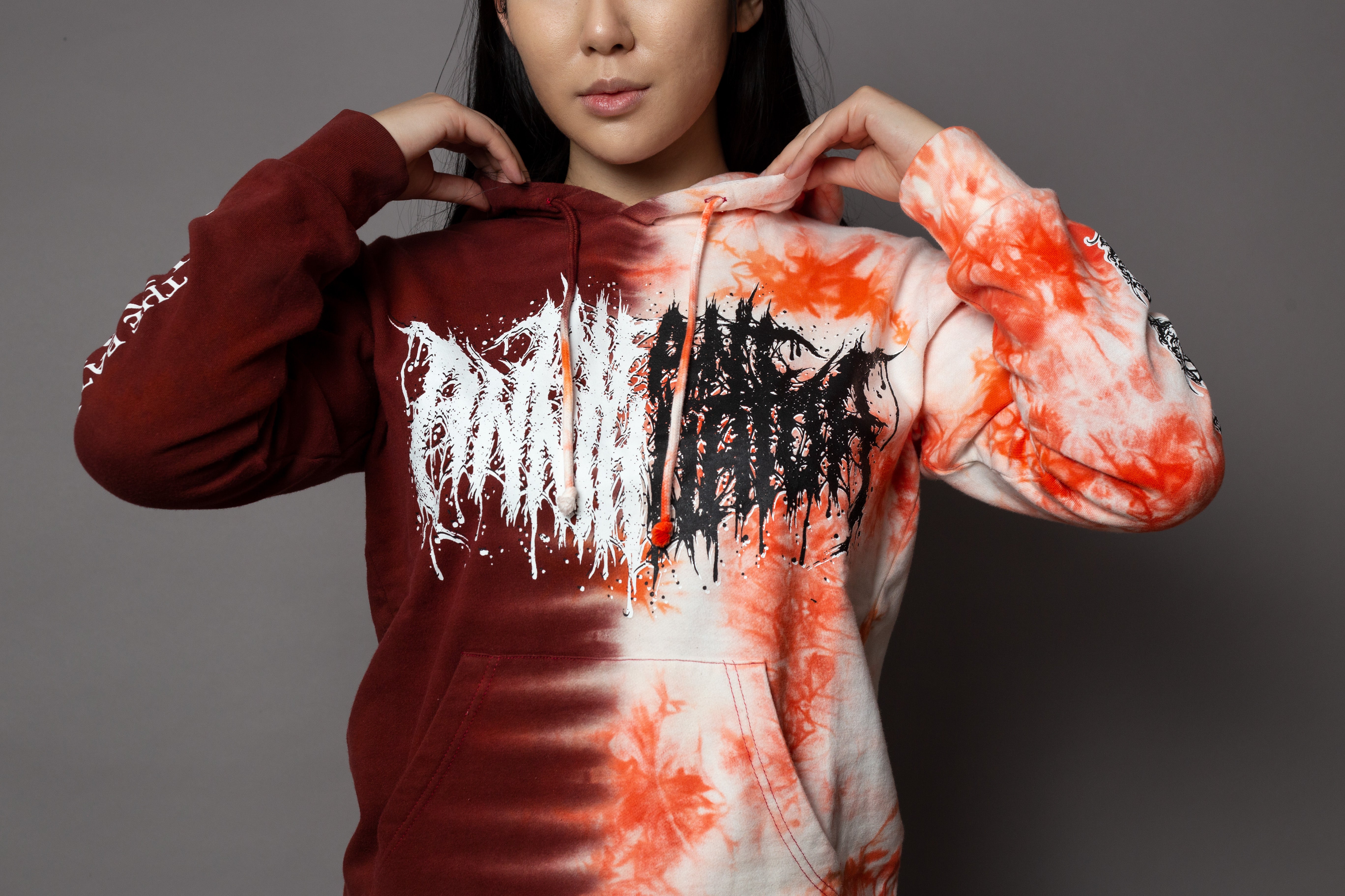 INFANT ANNIHILATOR x SHIBORI SPLIT DYE HOODIE